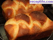 снимка 6 към рецепта Козунак на конци с помощта на хлебопекарна