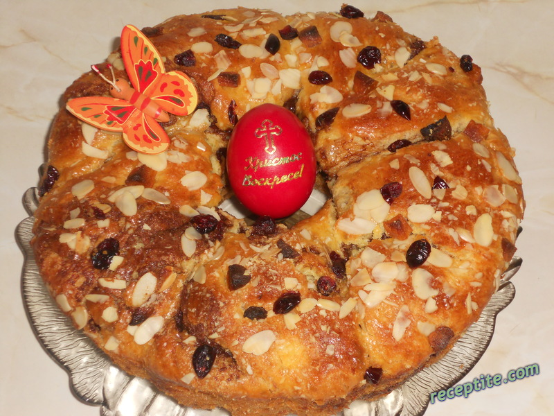 Снимки към Козунак без месене