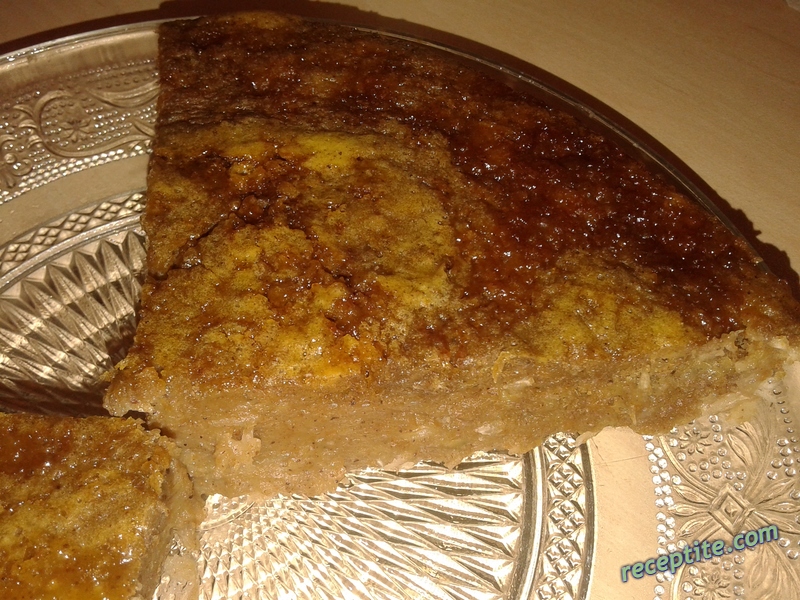 Снимки към Бананов кекс с лимец и мед