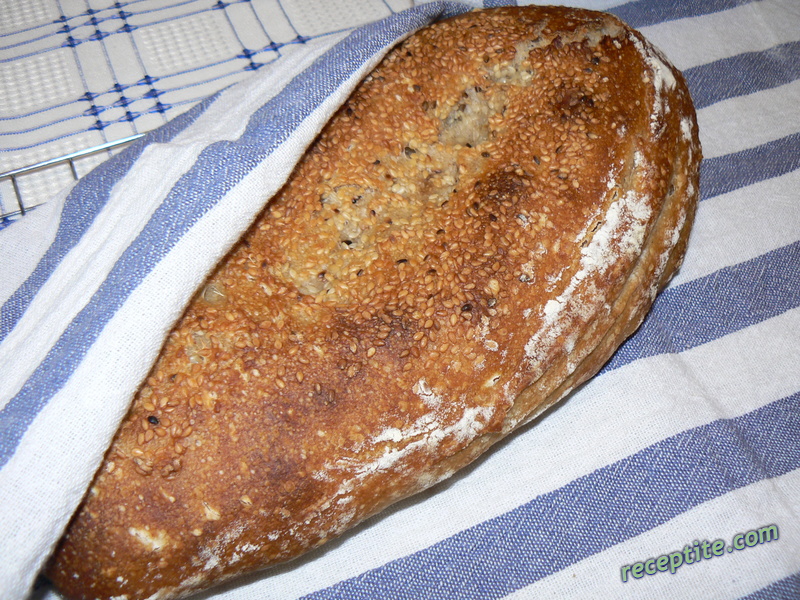 Снимки към Хляб със сусам