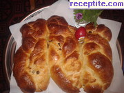 снимка 165 към рецепта Козунак на конци