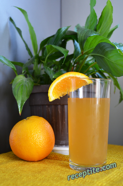 Снимки към Леден портокалов чай