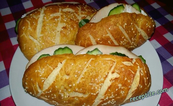Снимки към Претцел питки