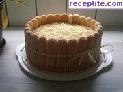 снимка 9 към рецепта Бишкотена торта тип парфе
