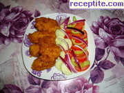 снимка 8 към рецепта Пилешки хапки с корнфлейкс