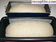 снимка 2 към рецепта Хляб с микс от брашна