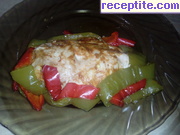 снимка 2 към рецепта Пиле със зеленчуци във фолио