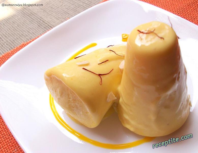 Снимки към Кулфи с манго (Mango kulfi)