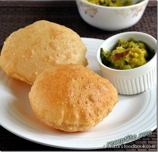Снимки към Пуури (Poori) - индийски пържен хляб