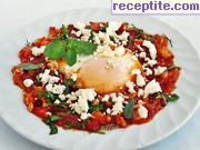снимка 4 към рецепта Яйца с доматен сос