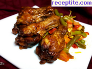 снимка 5 към рецепта Пилешки крилца по китайски