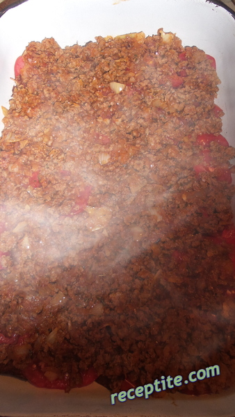 Снимки към Мусака с патладжан и кайма