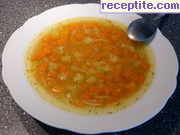 Супа с моркови и тиквички