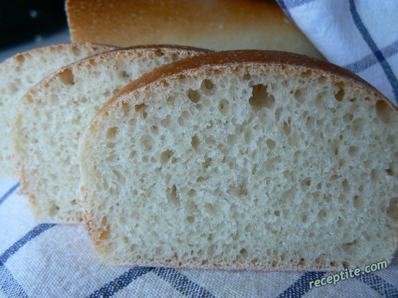 Снимки към Бял хляб със закваска