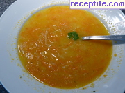 Сръбска супа с моркови и грис