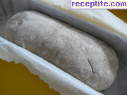 снимка 2 към рецепта Млечен хляб с ръжено брашно