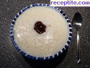 снимка 3 към рецепта Десерт с ориз, грис и сладко от ягоди