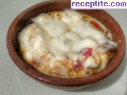 снимка 1 към рецепта Мързелив омлет с чушки в гювече на фурна