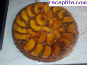 снимка 1 към рецепта Плодово кекс-изкушение с праскови