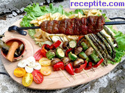 снимка 2 към рецепта Адана кебап с агнешко и телешко