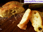 снимка 1 към рецепта Хрупкави хлебчета без месене