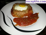 снимка 1 към рецепта Лястовичи гнезда в доматен сос