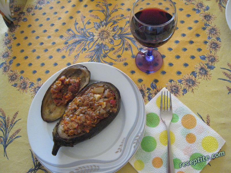 Снимки към Имамбаялдъ (пълнени патладжани)