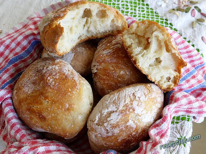 Снимки към Хрупкави хлебчета без месене