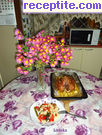 снимка 4 към рецепта Пиле в плик с картофи и гъби