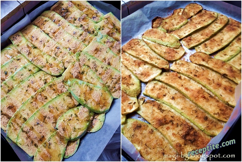 Снимки към Печени тиквички на фурна