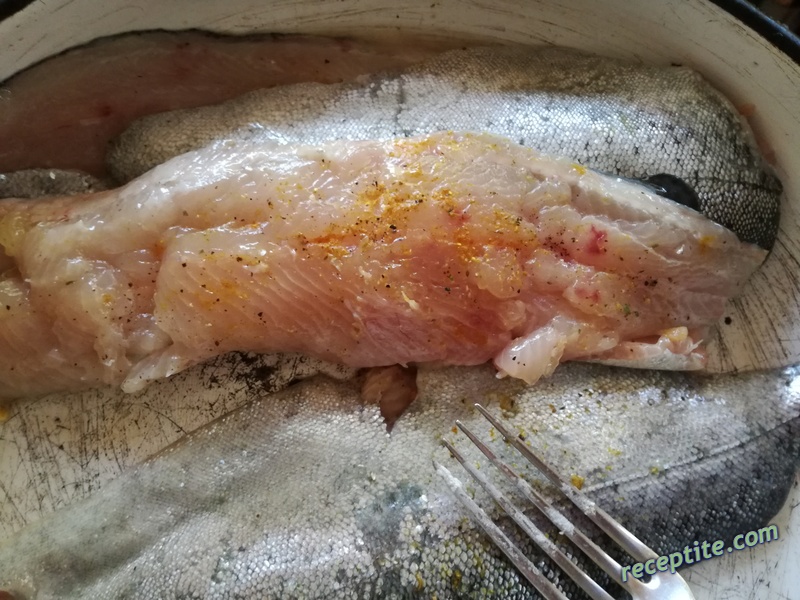 Снимки към Пържена пъстърва *На гребен*