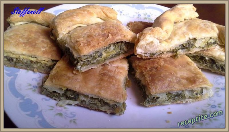 Снимки към Баница със спанак