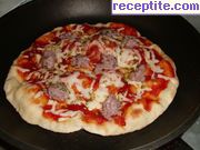 снимка 1 към рецепта Пица Наполи в тиган