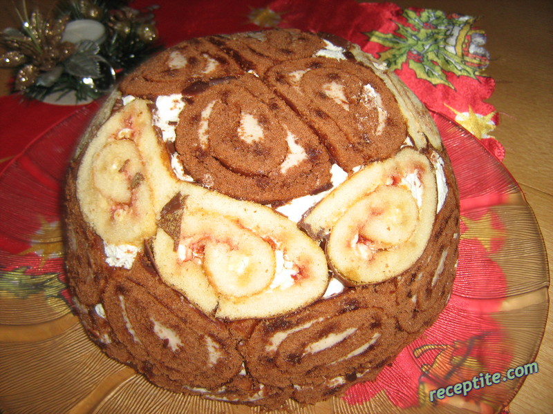 Снимки към Купол с нежен шоколадов мус