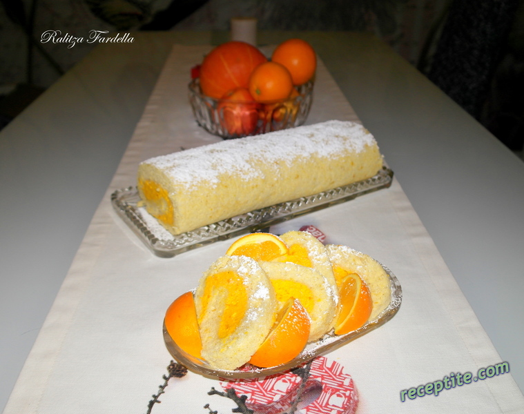 Снимки към Руло с тиква и портокал
