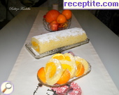 снимка 1 към рецепта Руло с тиква и портокал
