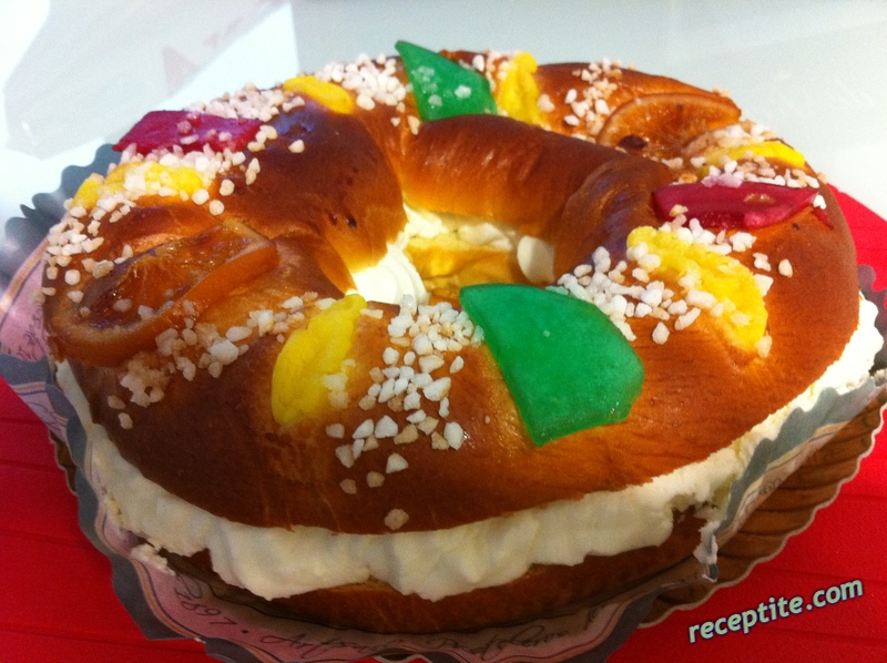 Снимки към Роскон де Рейес (сладкиш за празника на влъхвите)