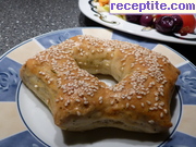 снимка 4 към рецепта Питки *Звезди с копър*