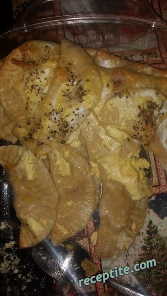 Снимки към Равиоли със шунка и салам