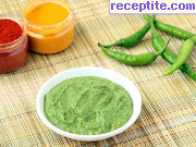 снимка 1 към рецепта Индийско зелено чътни