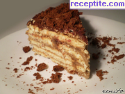 снимка 8 към рецепта Бисквитена торта с крем от тахан халва