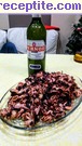 Бейби октоподчета с бяло вино и чесън