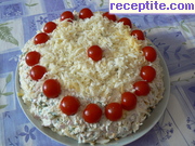 снимка 1 към рецепта Празнична салата-торта