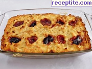 снимка 2 към рецепта Макарони на фурна с извара, стафиди и конфитюр