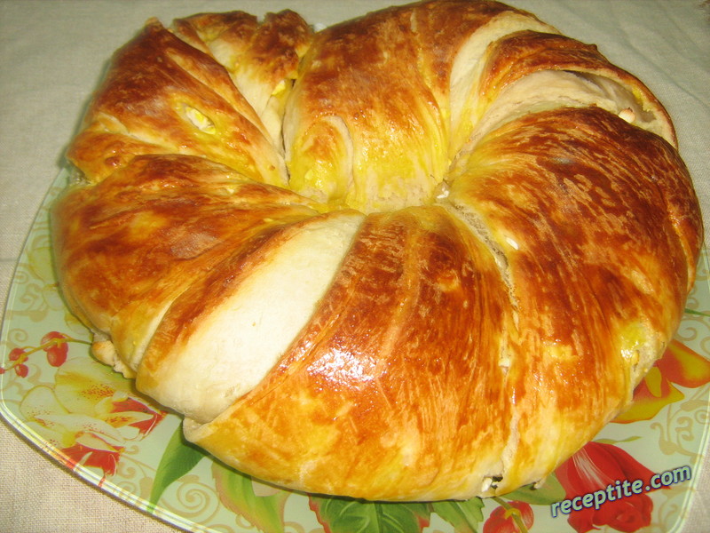 Снимки към Масленица на конци със сирене