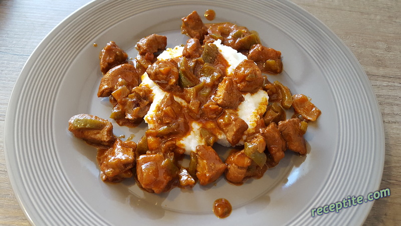 Снимки към Свинско с ориз и зеленчуци