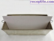 снимка 2 към рецепта Двуцветен кекс с вертикална шарка