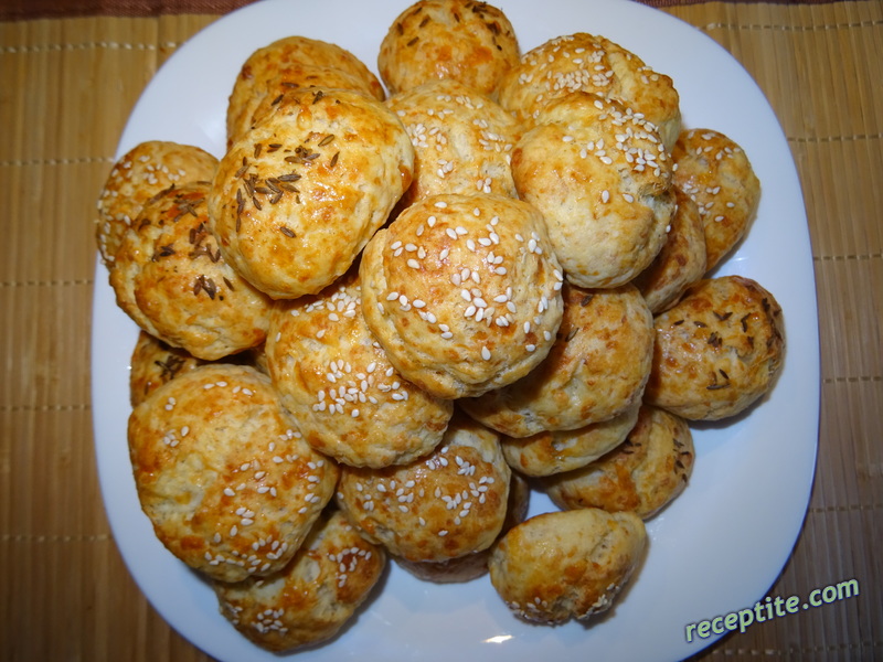 Снимки към Соленки със заквасена сметана