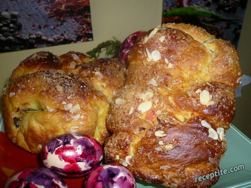 Снимки към Козунак-руло