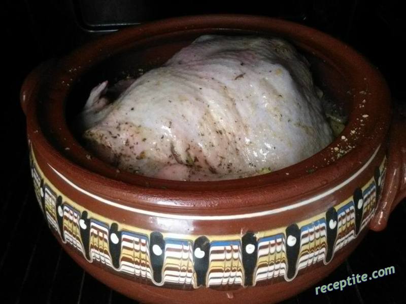 Снимки към Пиле с бира и ябълки